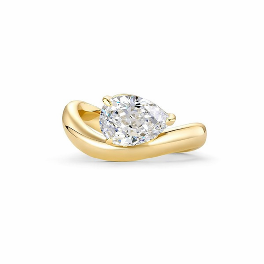 Kind Supply Lumière™ Pear-Cut Solitaire Ring