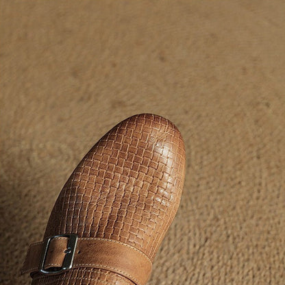 Hailey Genuine Leather Mules