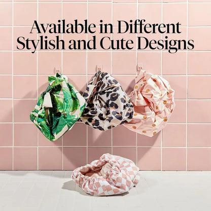 Kind Supply Luxury Shower Caps for Women