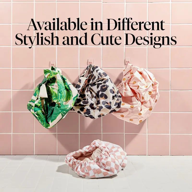 Kind Supply Luxury Shower Caps for Women