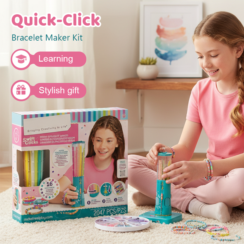 😍Christmas party season's here!🎅Quick-Click Bracelet Maker Kit